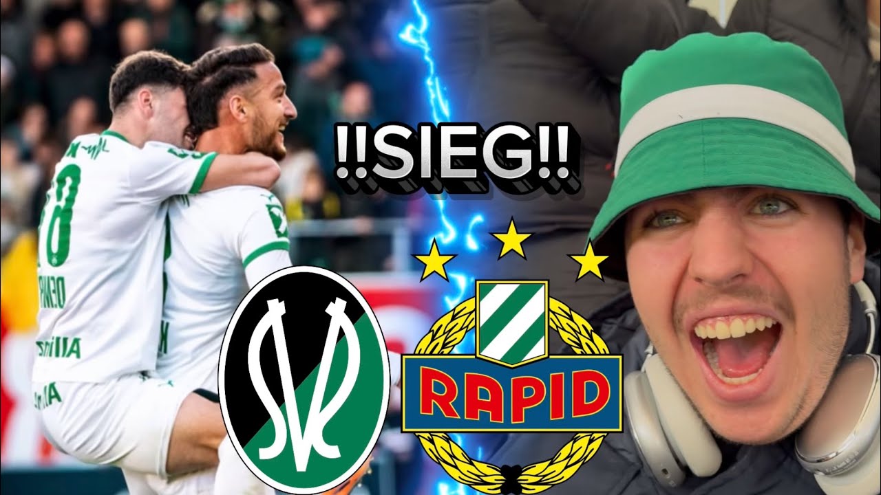 UNGLAUBLICHER SIEG NACH 6 SPIELEN / Sv Ried vs Rapid wien 