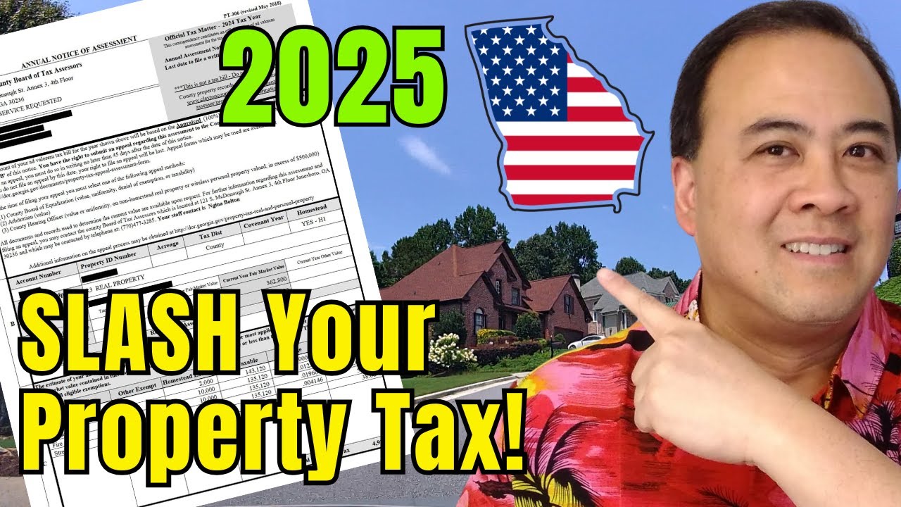 How to APPEAL your GA property tax assessment notice 2025! (PT-311-A)