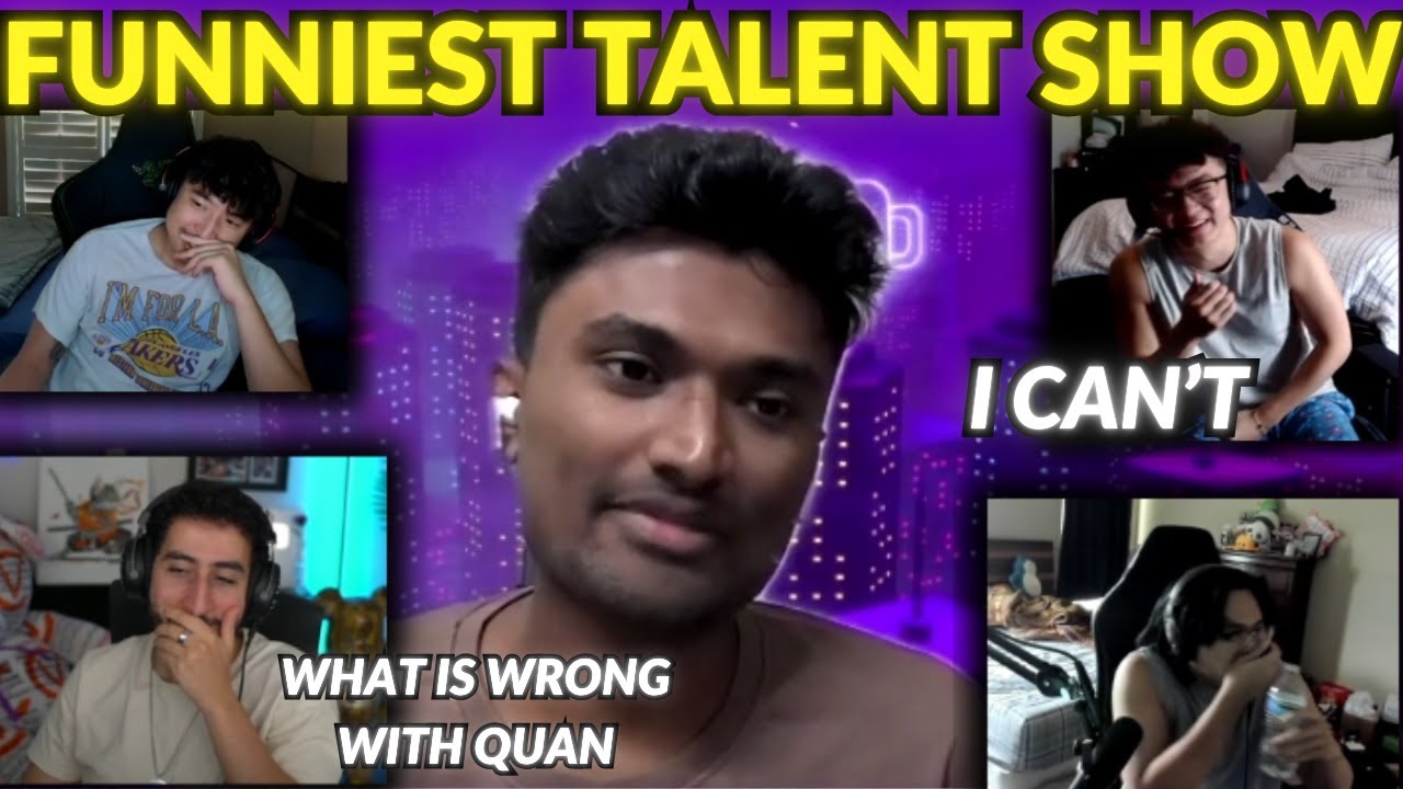 SUBROZA , SHANKS , MARVED And DICEY TRYING To Hold Their Laugh During Their TALENT SHOW For 12 Mins