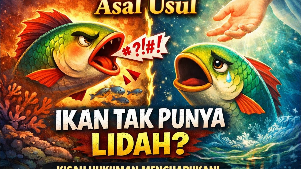 Asal usul ikan tak mempunyai lidah 