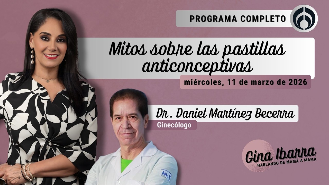 En Vivo | Hablando de Mamá a Mamá con Gina Ibarra | Miércoles 11/03/26