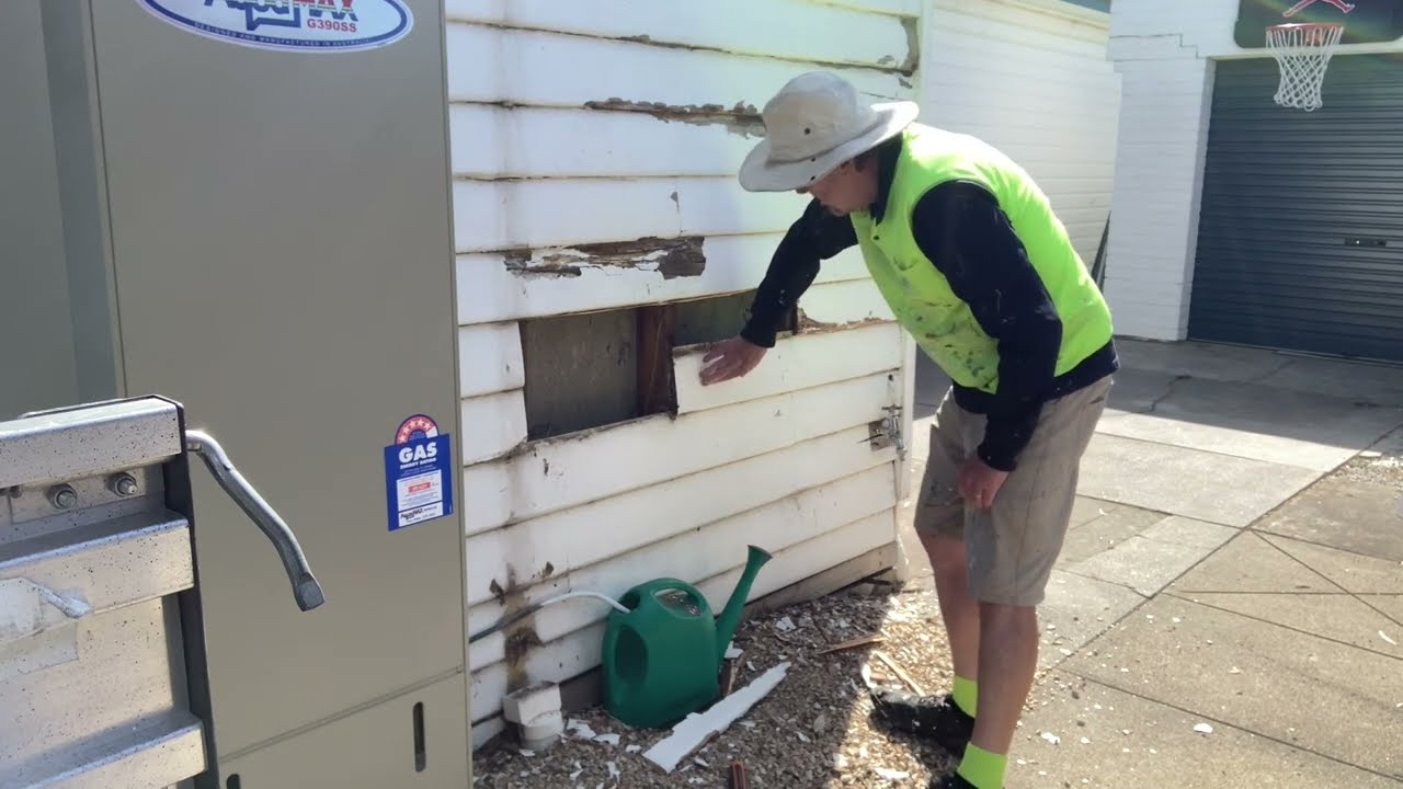 Replacing weatherboards