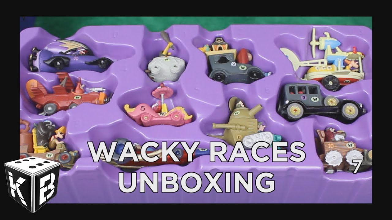 WACKY RACES - Unboxing