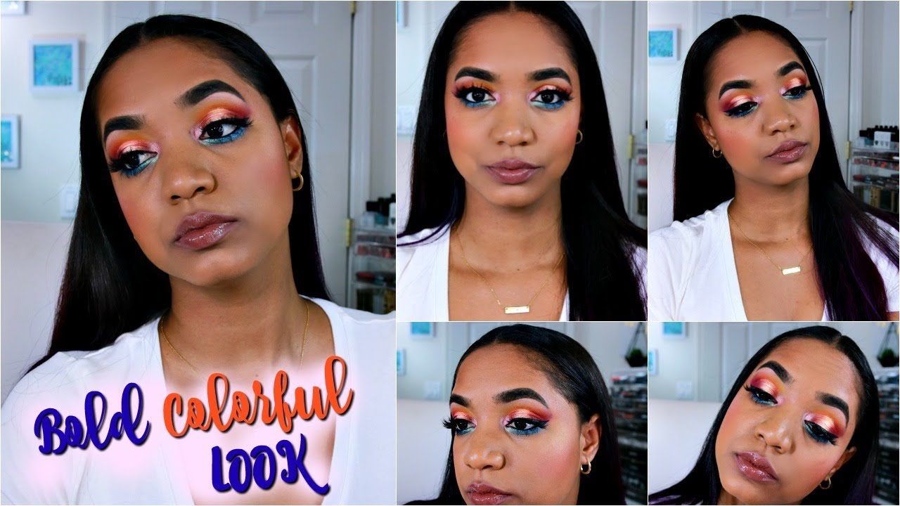 ♡ MAKEUP TUTORIAL ♡ Bold Colorful LOOK w/ Juvia's Place Saharan II & Zulu Palettes
