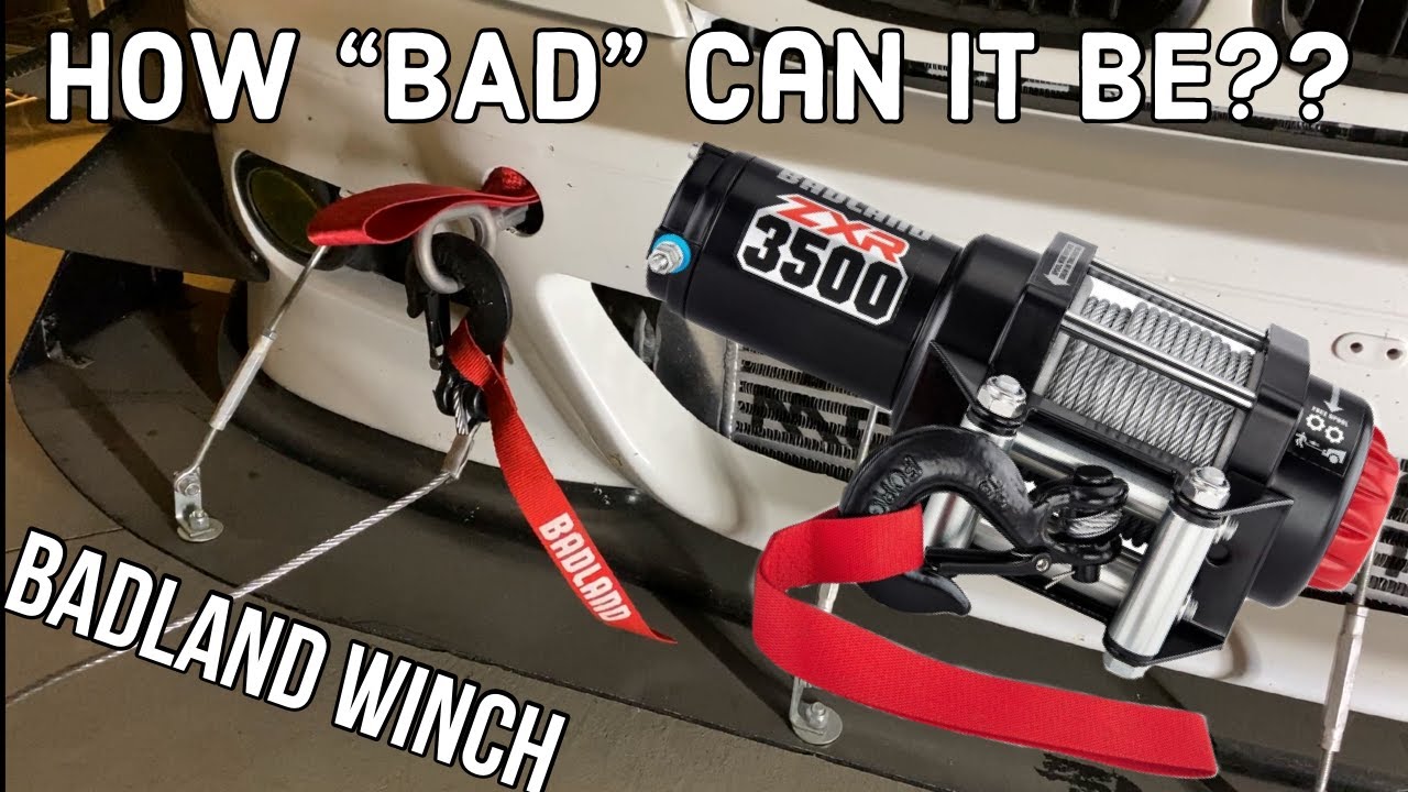 Установка и обзор лебедки Harbor Freight Bandland ZXR 3500 фунтов.