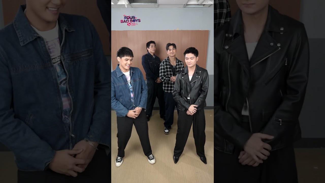 Gelo, River, Dustin, and Harvey are your Four Bad Boys!