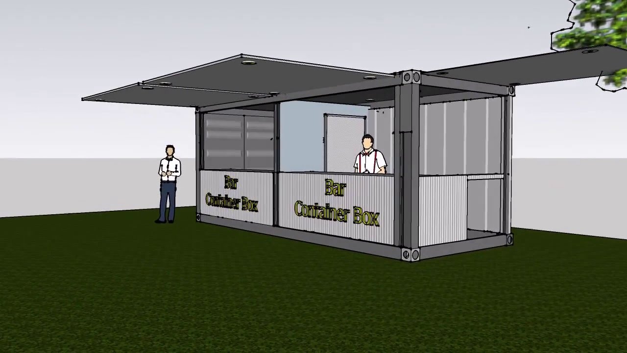 bar chiosco Economico Container Shelter Box Produzione Vendita Noleggio