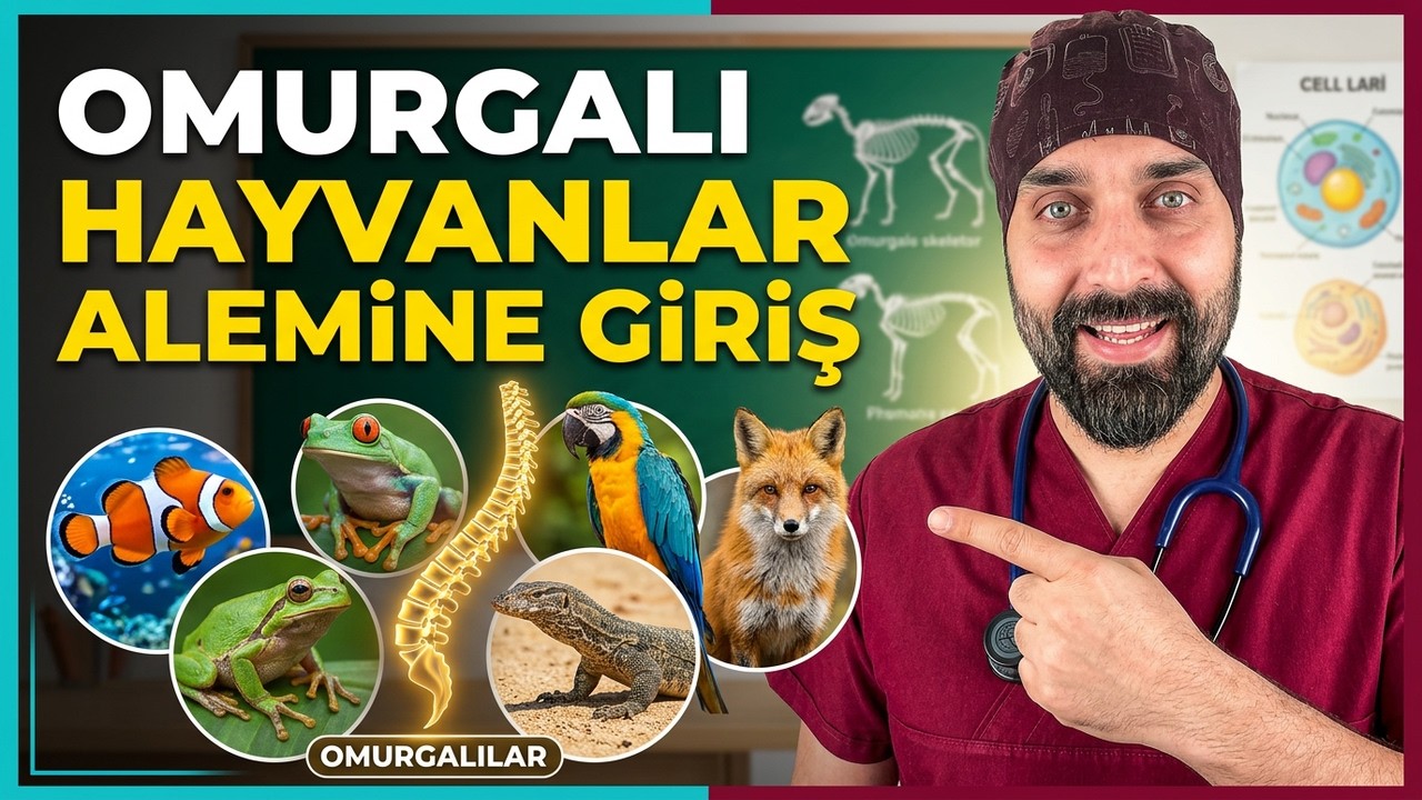 16. Ders: Omurgalı Hayvanlar Giriş| Dr. Biyoloji 9. Sınıf Yeni Müfredat