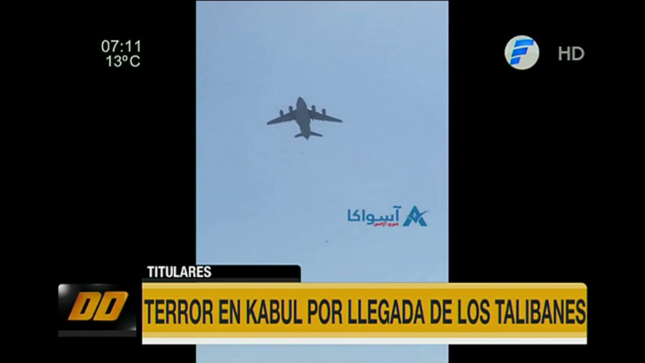 Terror en Kabul por llegada de talibanes