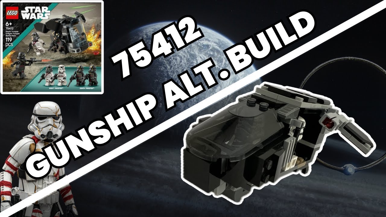 GUNSHIP ALT. BUILD! | Lego Star Wars 75412 Gunship Alternate Build