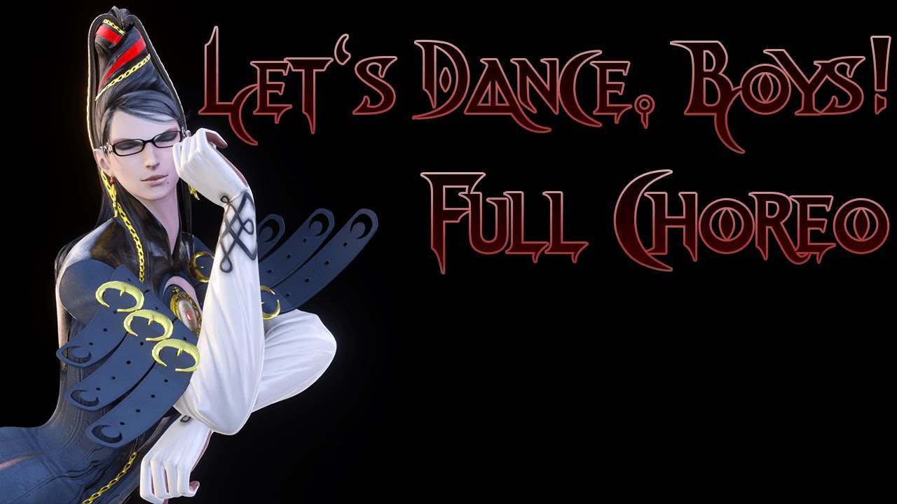 Let's Dance, Boys! full choreo on greenscreen with frozen camera