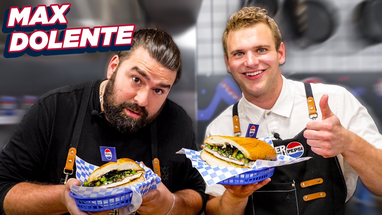 Max From 'Pardon My Take' Cooks Up Iconic Philly Dish | What's For Lunch Presented by 