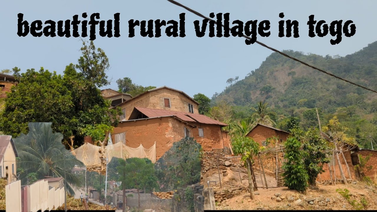 BEAUTIFUL RURAL African vilage