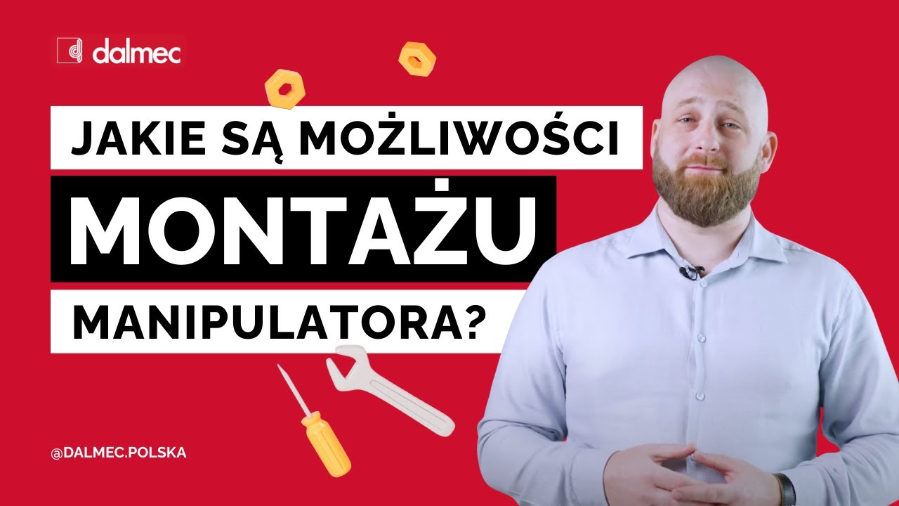 FORMY MONTAŻOWE MANIPULATORA DALMEC ⚙️