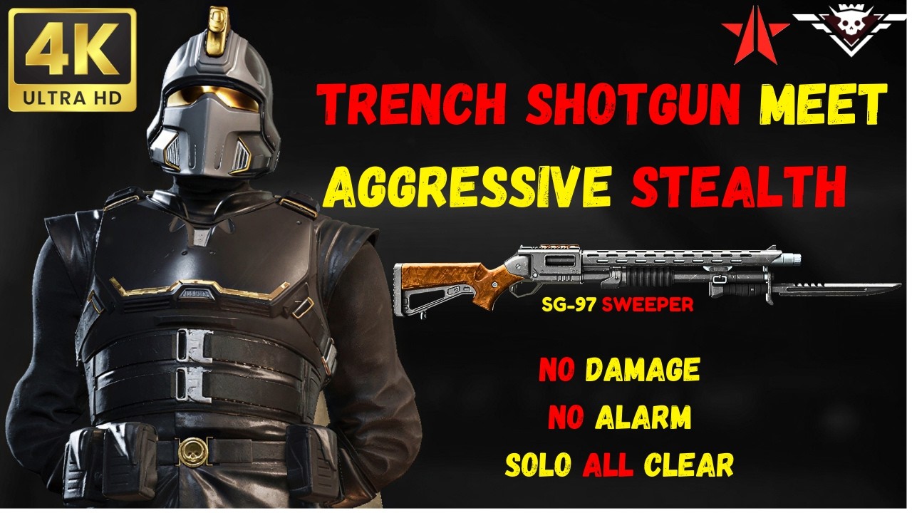 When Veteran Helldivers Bring WW1 Trench Shotgun for Aggressive Stealth..