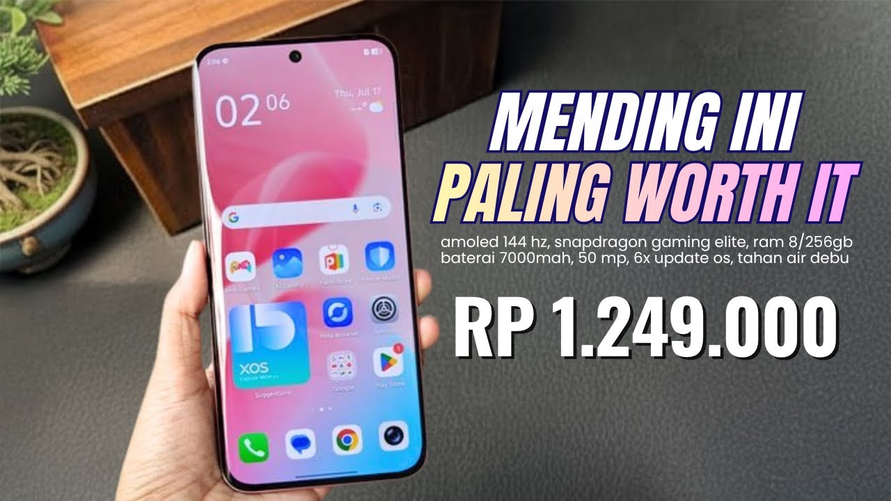 BARU RILIS AUTO LUDES‼️7000mAh - HP 1 JUTAAN TERLARIS SPEK TINGGI AKHIR 2025