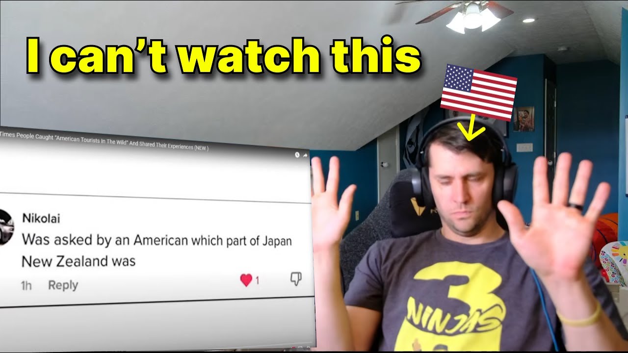 American reacts to 