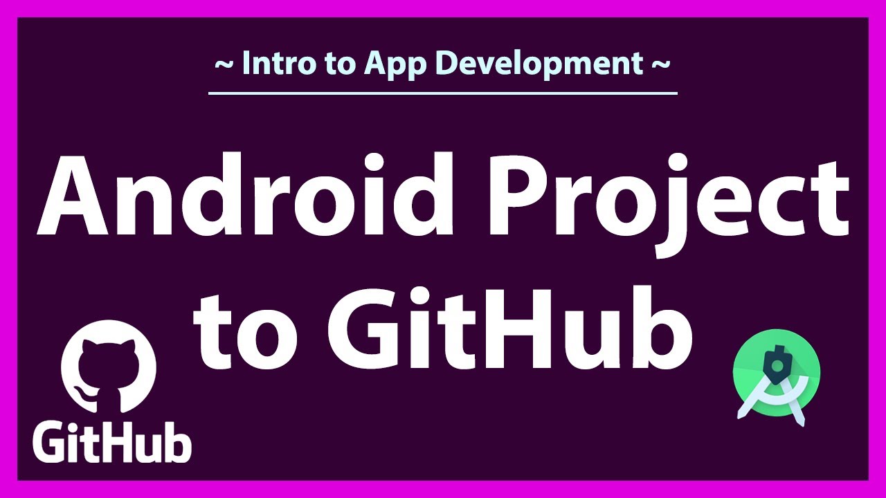 Как загрузить проект Android Studio на GitHub