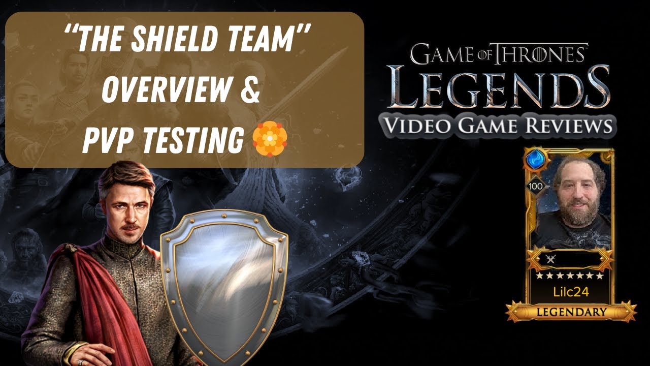 This Shield Team is Just Flat Out BONKERS 🤯 PVP Raids Gameplay | Game of Thrones Legends