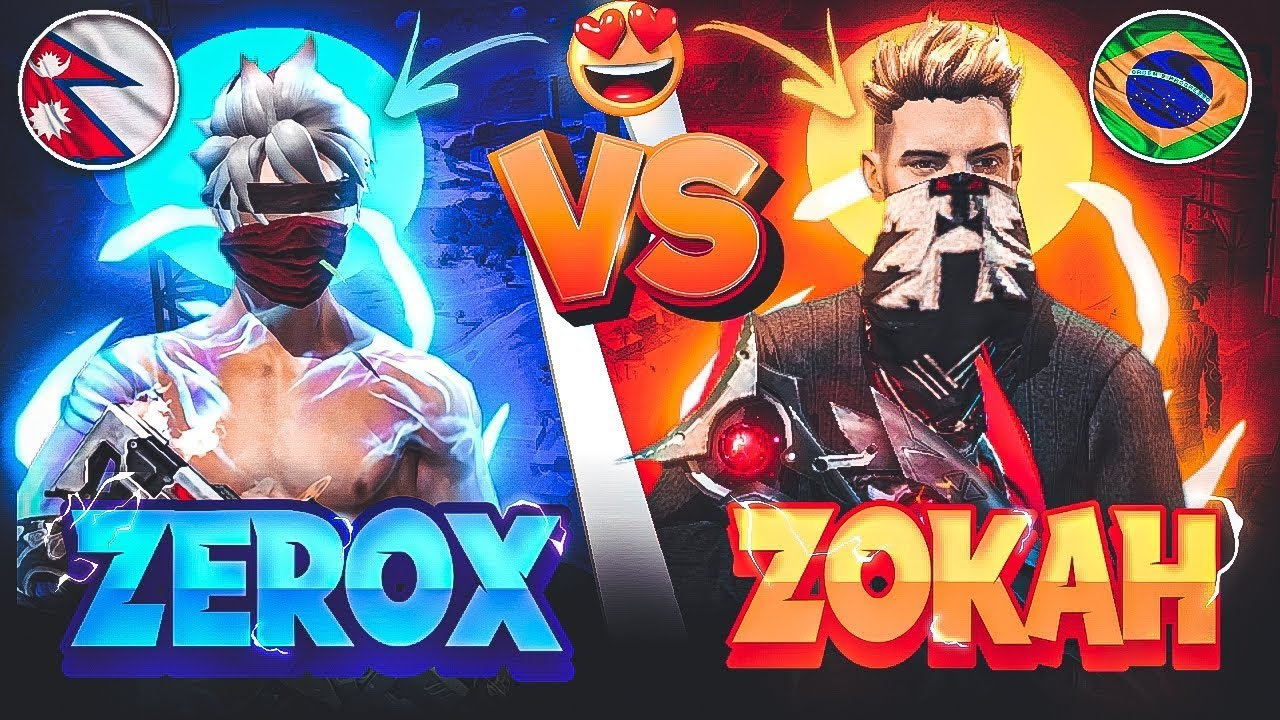 Zerox FF📲 Vs ZOKAH🖥️ || Old Fight with Poco F3❤️