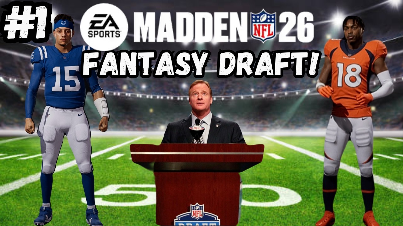 СОЗДАЮ СВОЮ КОМАНДУ НА ДРАФТЕ! Madden 26 Fantasy Draft Franchise