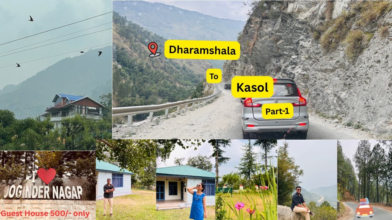 Dharamshala to Kasol | Ep 1 | Joginder Nagar PWD Rest House | Rs 500/- Only | Himachal Road Trip 