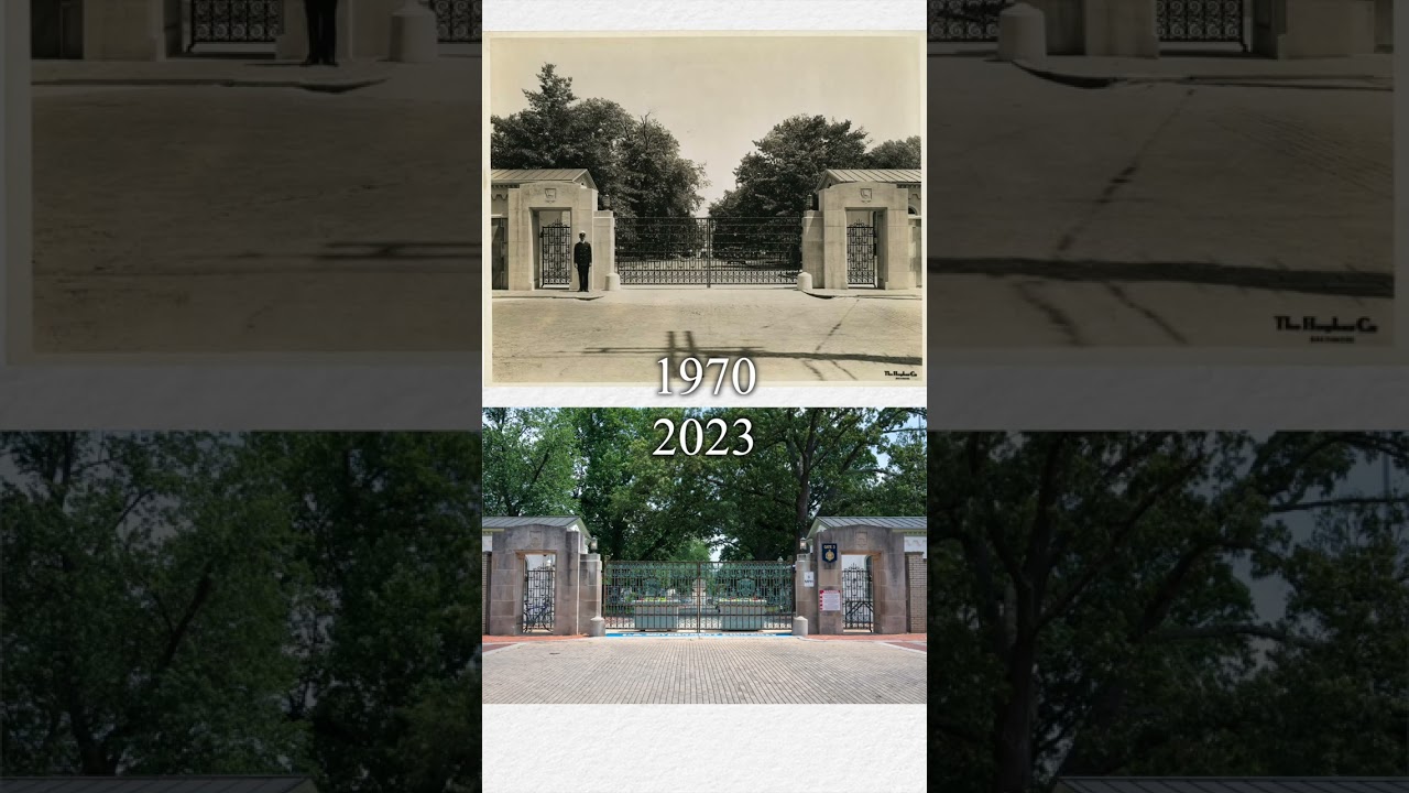 USNA Grounds: Then and Now