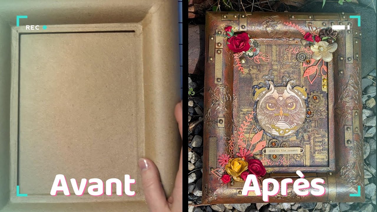 La Ronde des Créatrices / Bingo Mars / TUTO Mixed Media