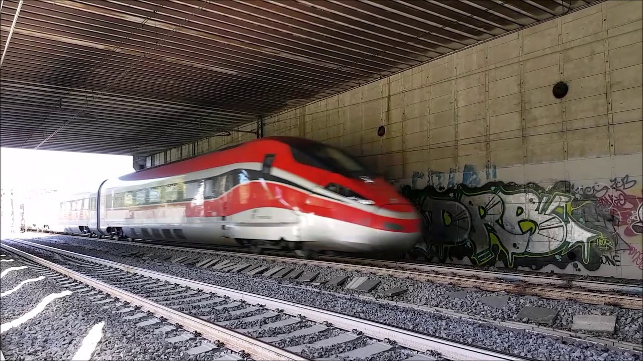 [Treni] 8 passaggi veloci treni Frecciarossa Italo linea A.V. penetrazione urbana Roma