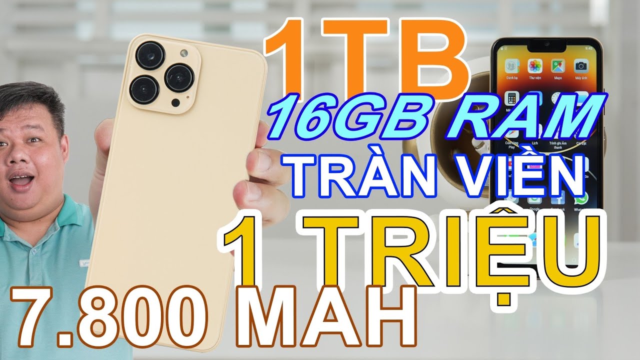 MUA THỬ IP15 PRM LAZADA 1 TRIỆU: 16GB RAM, 1TB, VIỀN SIÊU TRÀN, PIN 7.800 MAH VÀ CÁI KẾT !!!