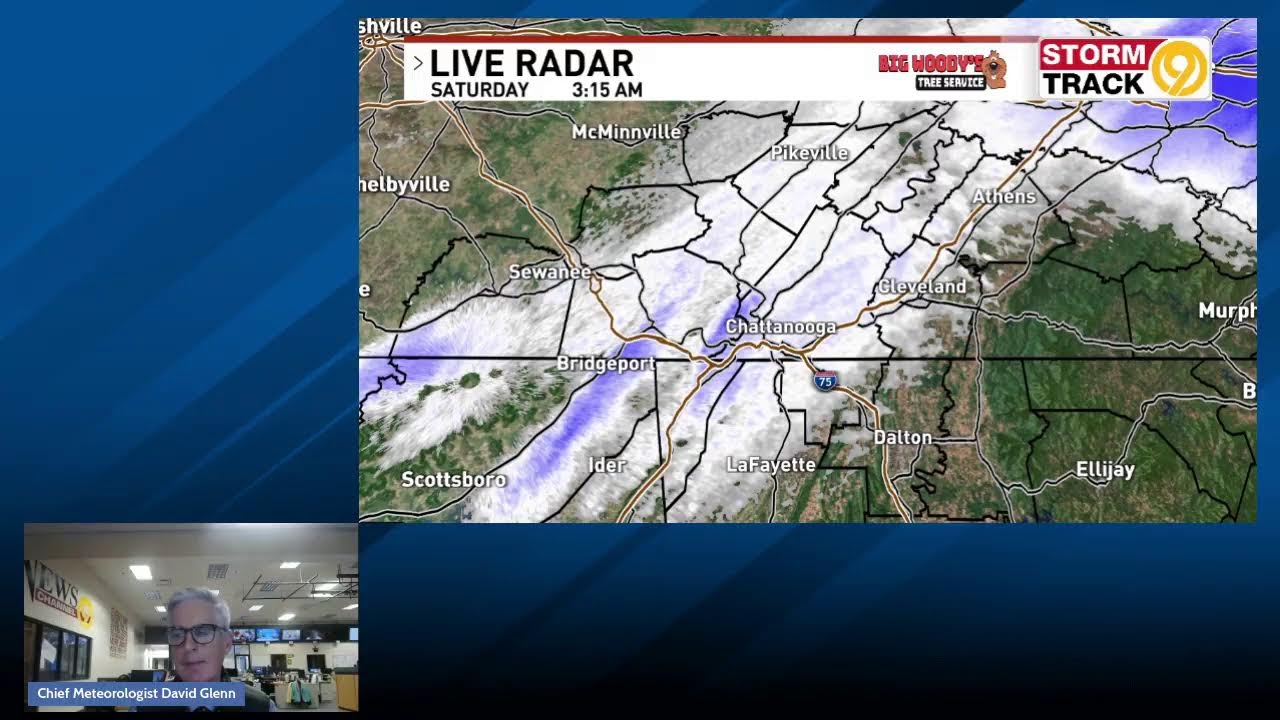 Early Saturday 2amET Wintry Weather Update (1/31)