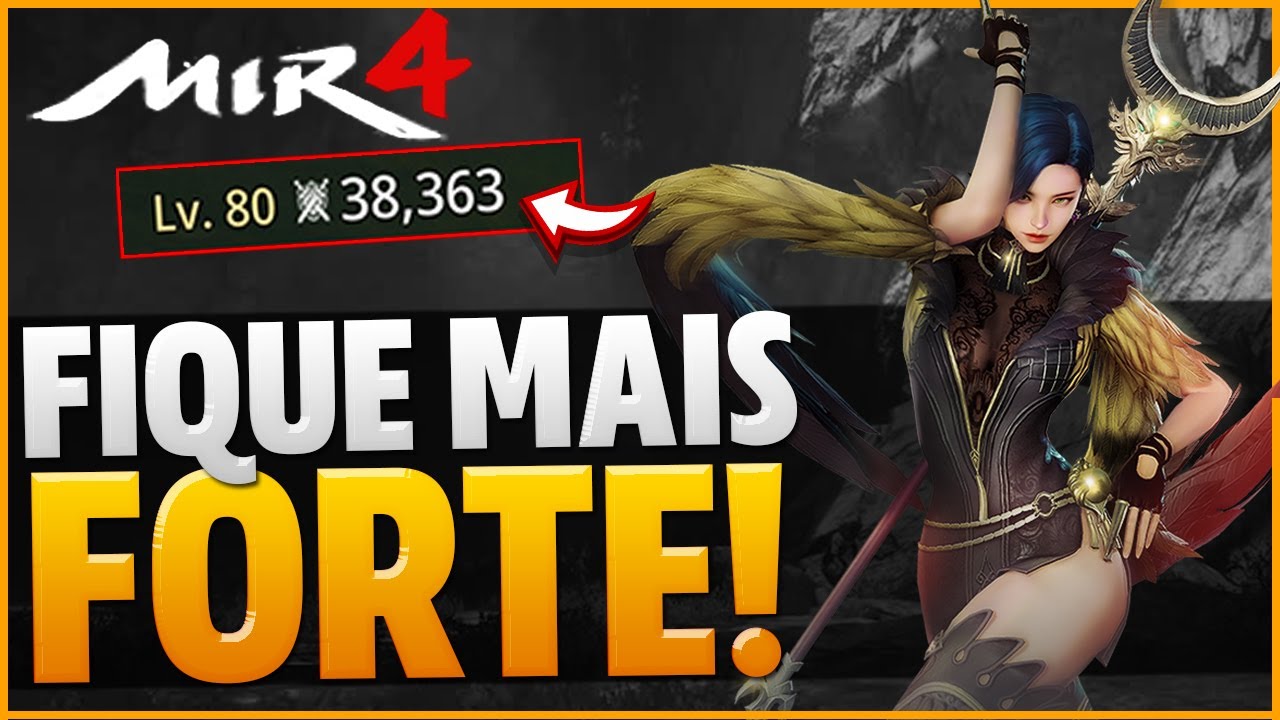 COMO AUMENTAR O SEU PODER NO MIR4 MAIS FÁCIL E SEM GASTAR NADA!!!