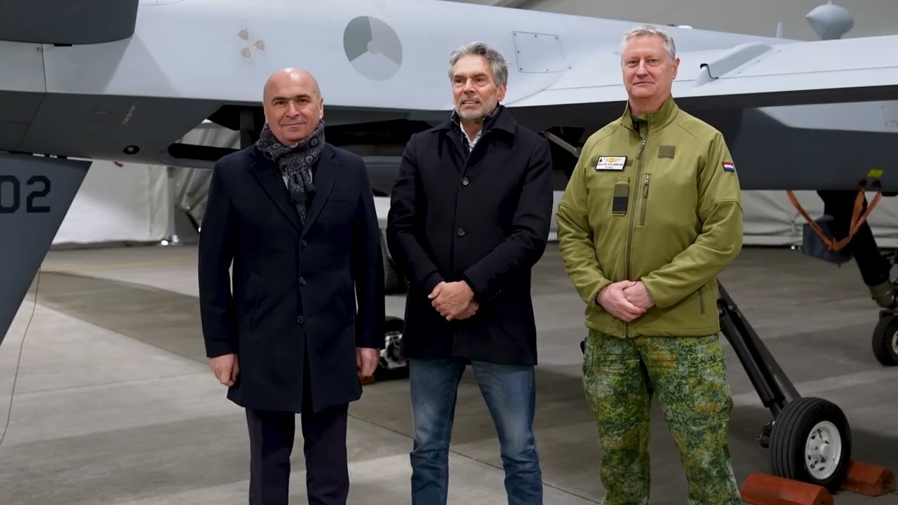 12/30/25: Vizita PM Ilie Bolojan, împreună cu PM Regatului Țărilor de Jos, la Baza Aeriană 71