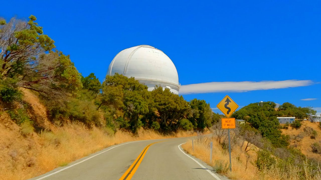 Mount Hamilton Scenic Drive | San Francisco Bay Area, California | Ambient Driving Sound | 4K 60FPS
