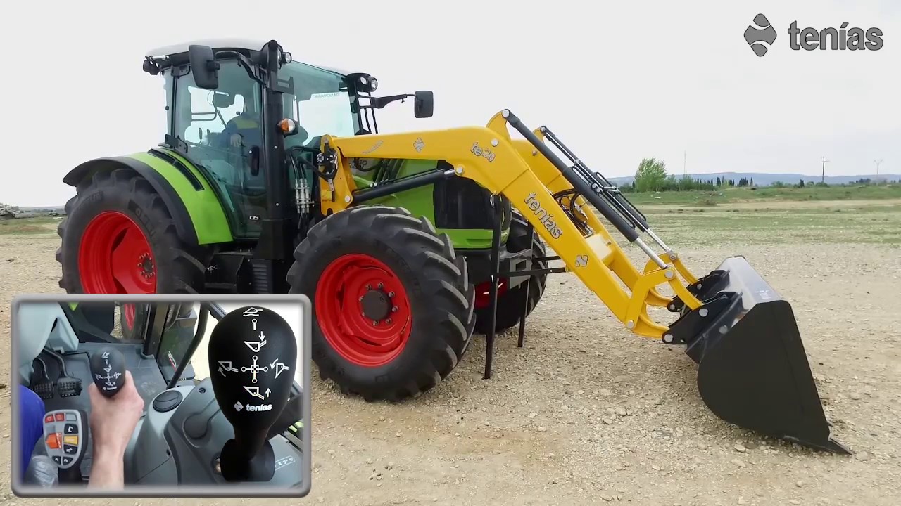Rapid loader uncoupling - Ten&iacute;as Front Loader