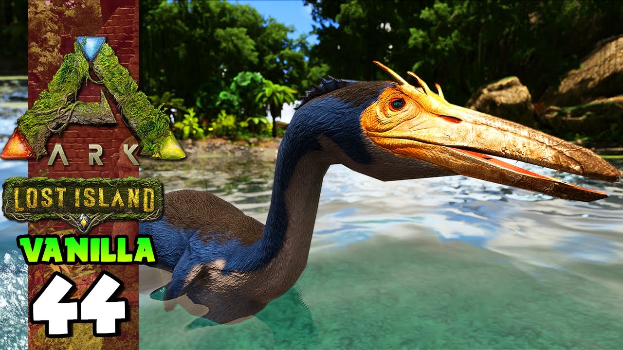 HESPERORNIS O PATO QUE PRODUZ  OVOS DE OURO!!! ARK: LOST ISLAND (VANILLA) 44
