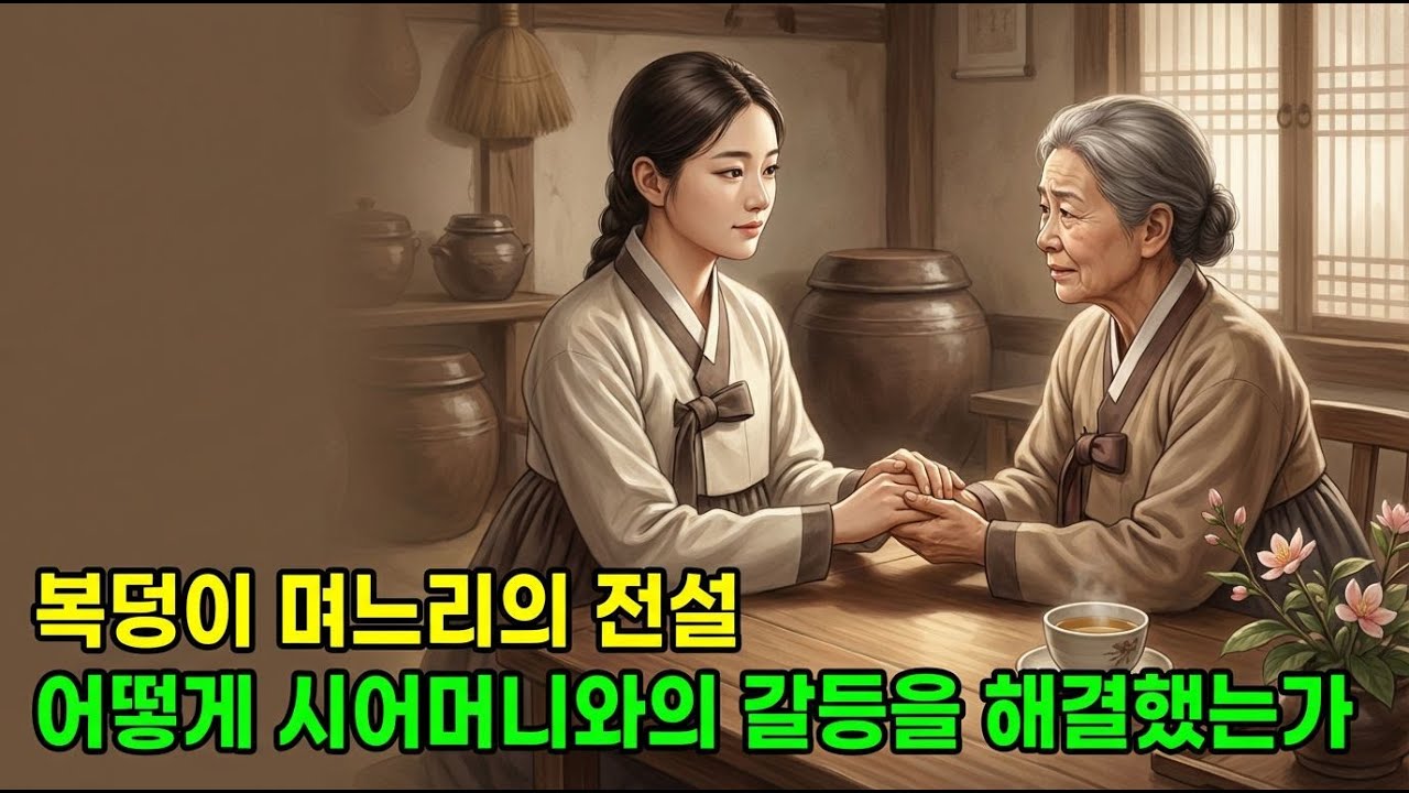 복덩이 며느리, 갈등 속의 진정한 사랑은? #복덩이 #며느리 #가족사랑 #갈등극복 #심리이야기