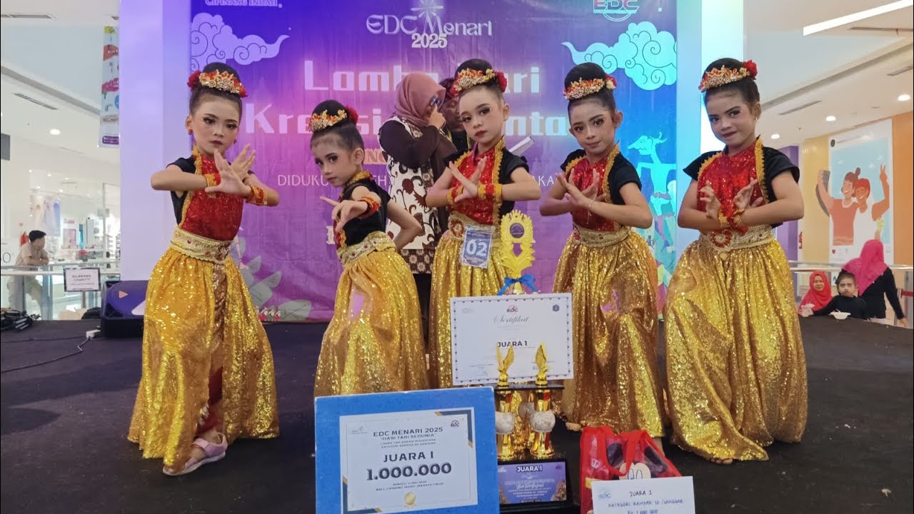 Sambara Geulis: Juara 1, Perdana Lomba Rampak Kategori SD