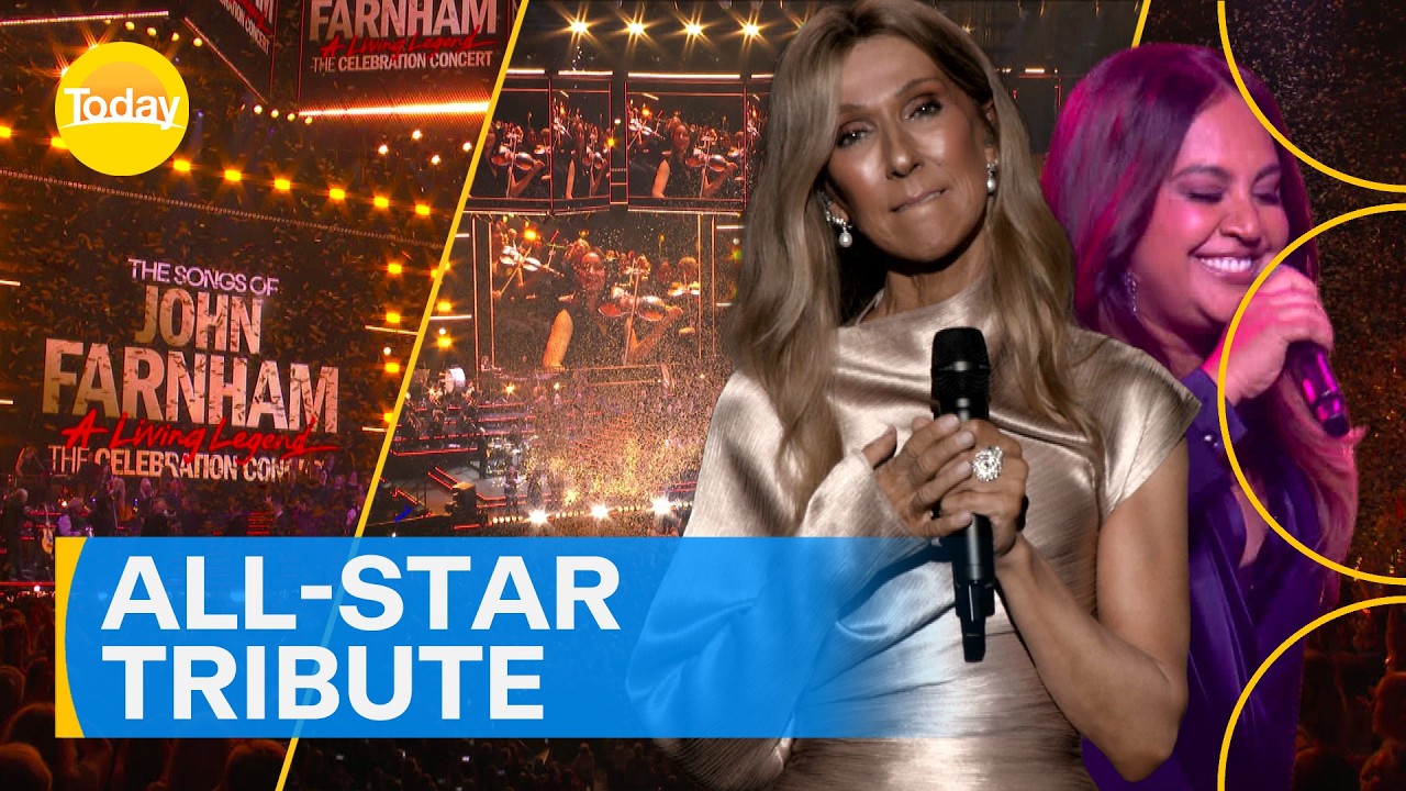 Stellar lineup of artists join forces to honour legendary John Farnham | Today Show Australia