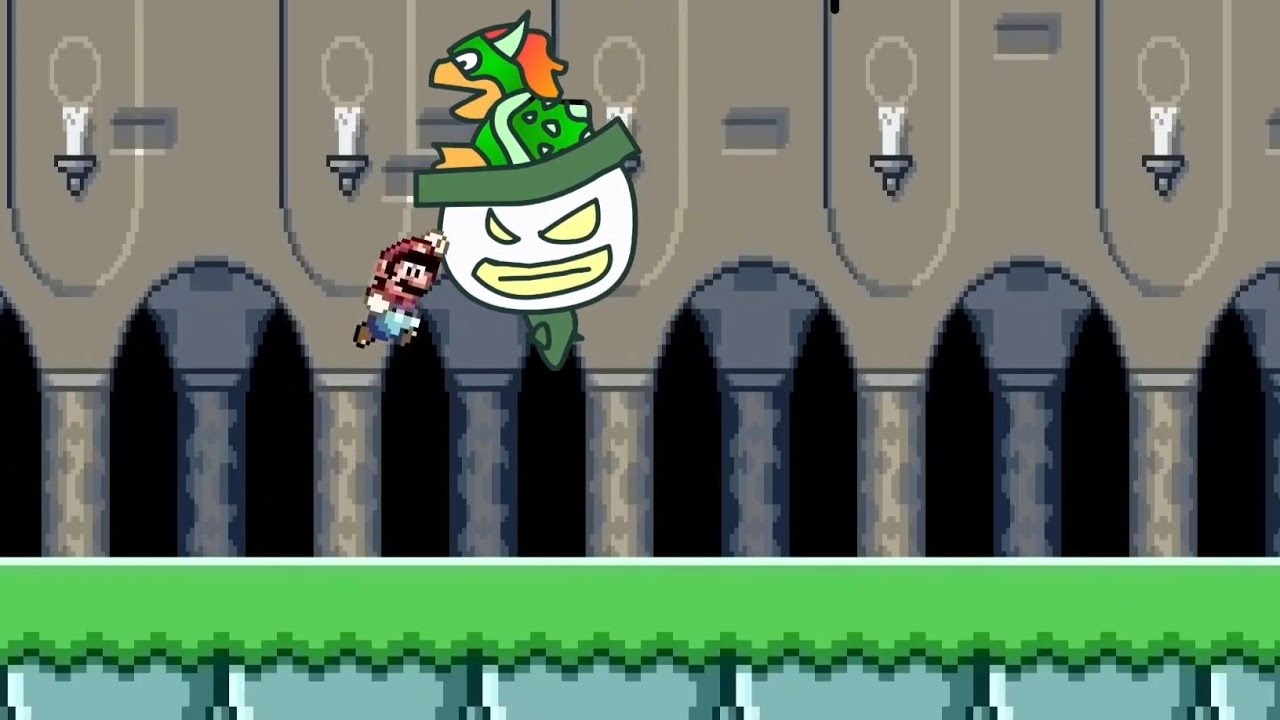 Mario Town (Flash game) Walkthrough [No Deaths]