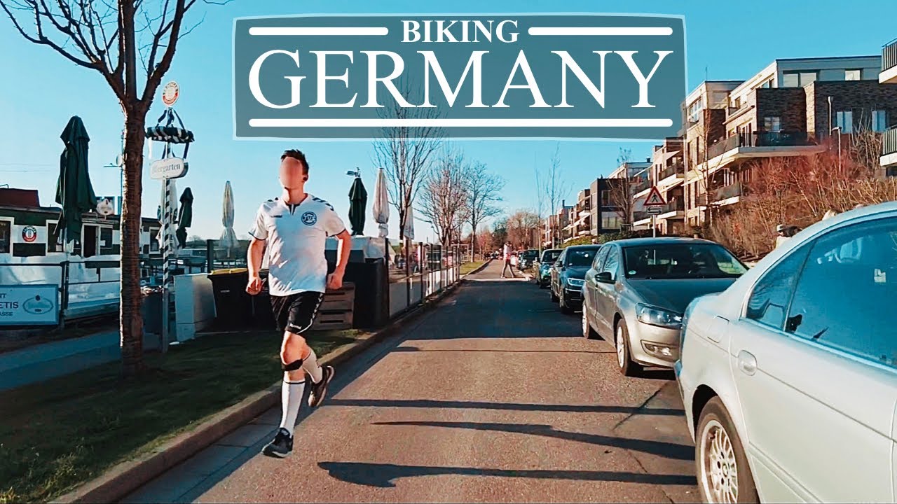 [4K] Biking Tour along Ruhr River Germany - Virtual Cycling 2021