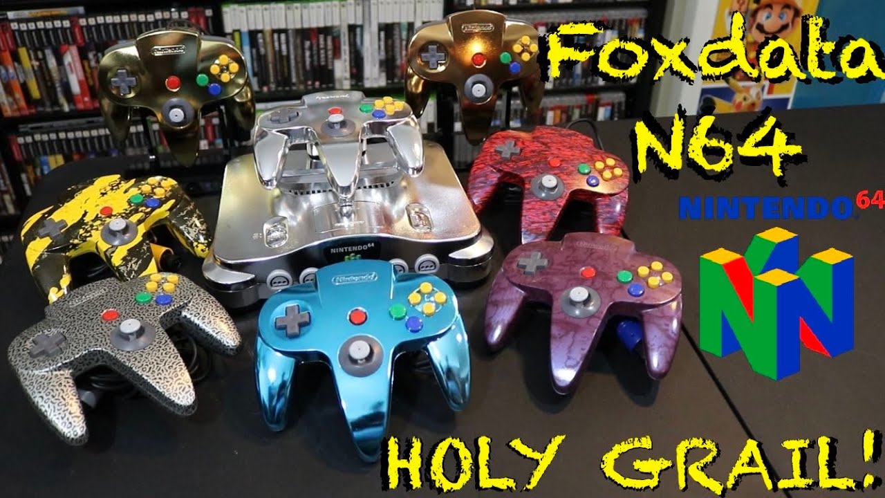 Rare Nintendo 64 (N64) FoxData Collection - My Ultimate Holy Grail! (Finally Completed!)