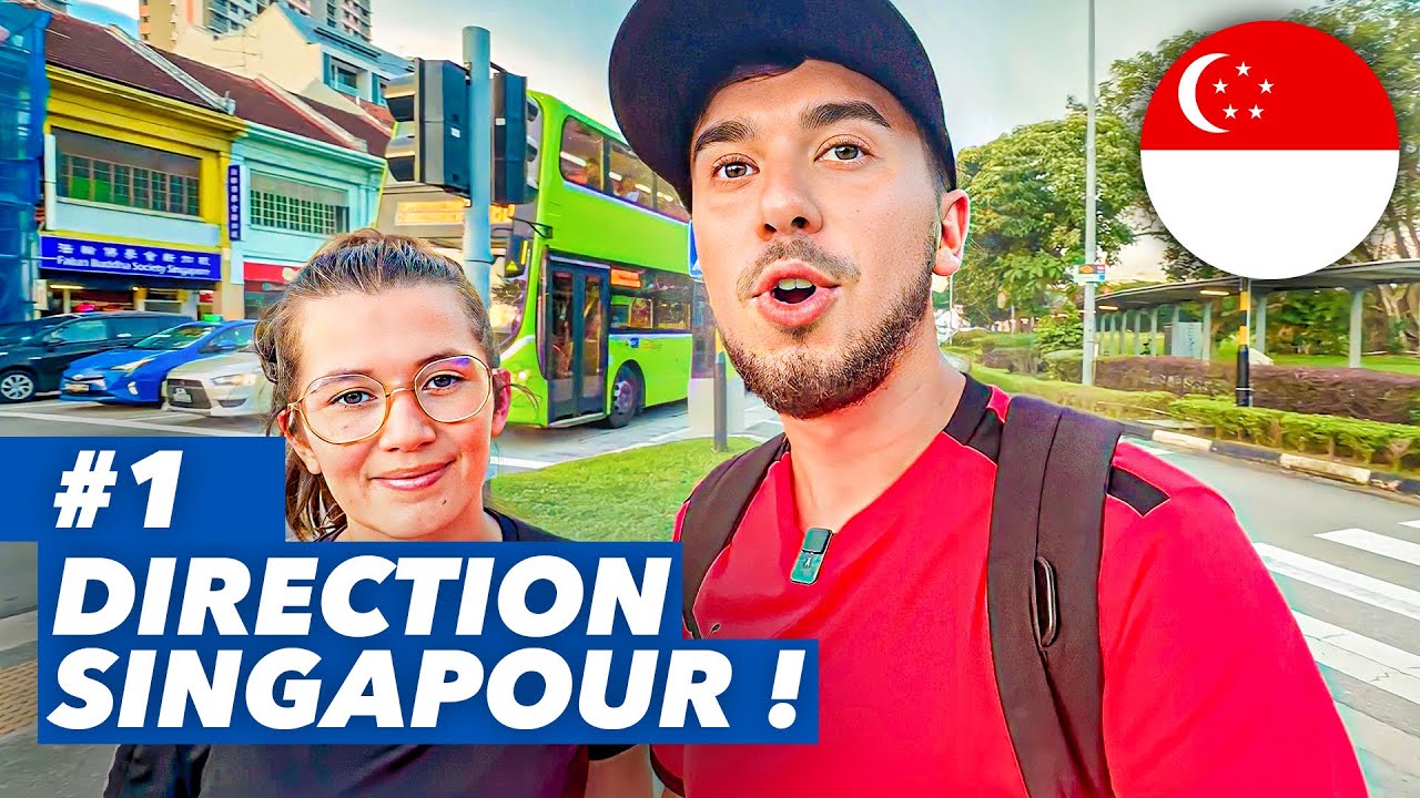 ON ARRIVE À SINGAPOUR (quelle dinguerie !!!) 🇸🇬