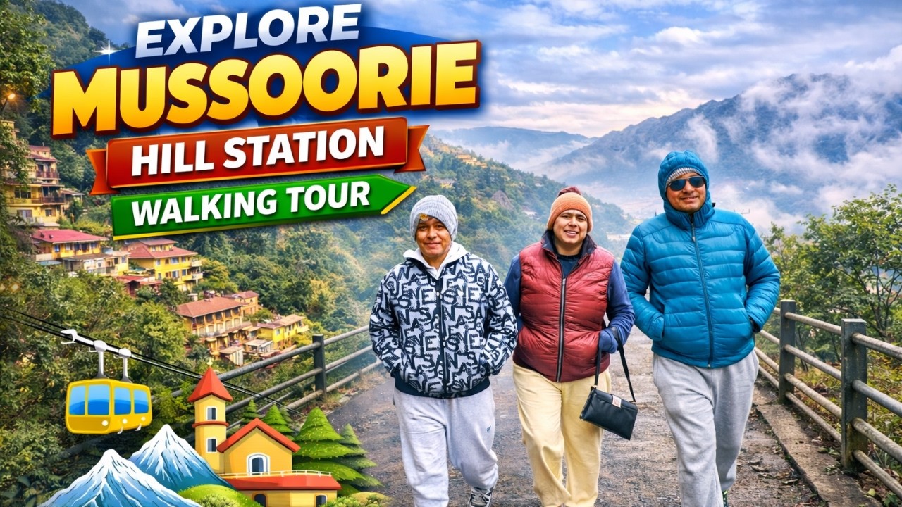 Slow Walk in Mussoorie | Feel the Hills #mussoorie