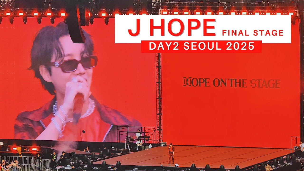 [4K] JHOPE - HOPE ON THE STAGE in SEOUL Day 2 - Final stage | 14/06/2025 Seoul 제이홉 마지막 콘서트