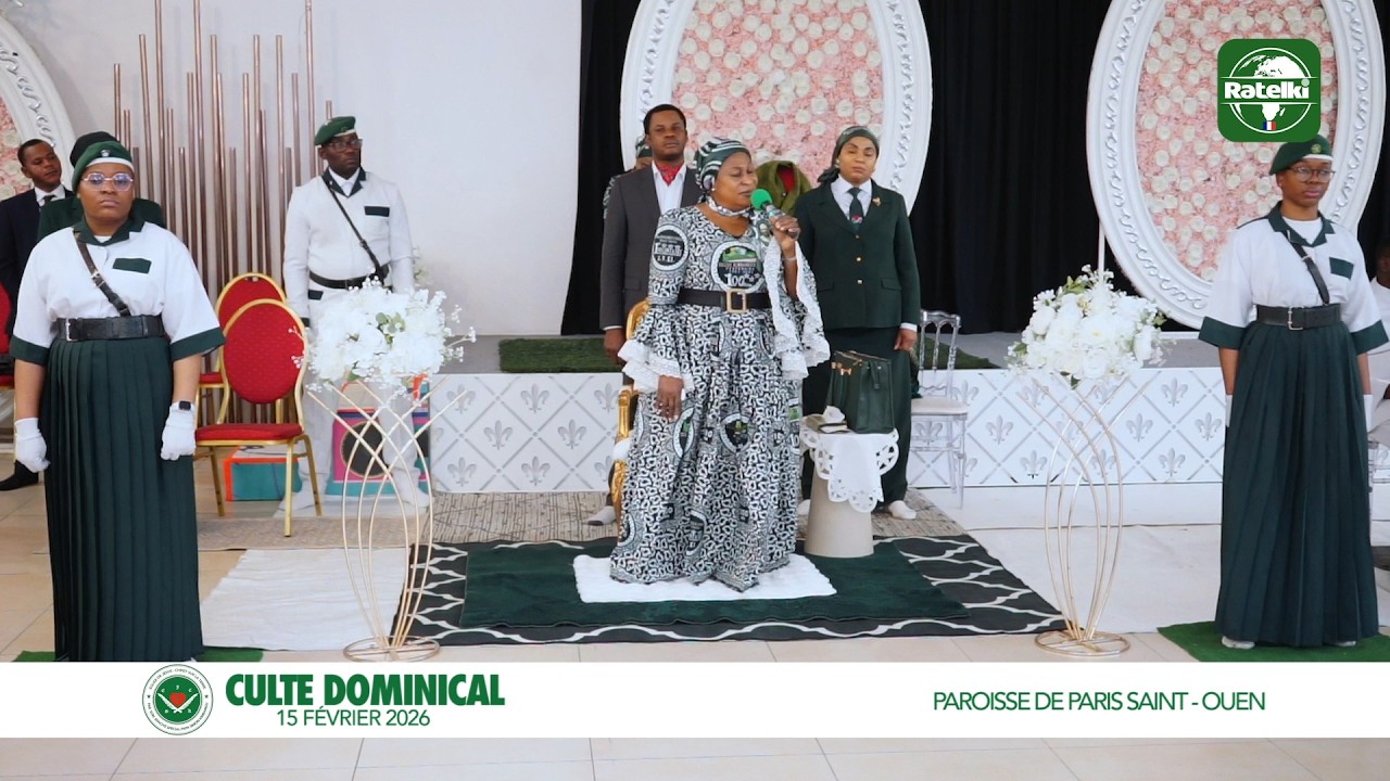 MESSAGE DOMINICAL DE MAMAN MARIE MUILU DIANGIENDA DU 15 FEVRIER 2026 A LA PAROISSE DE SAINT OUEN