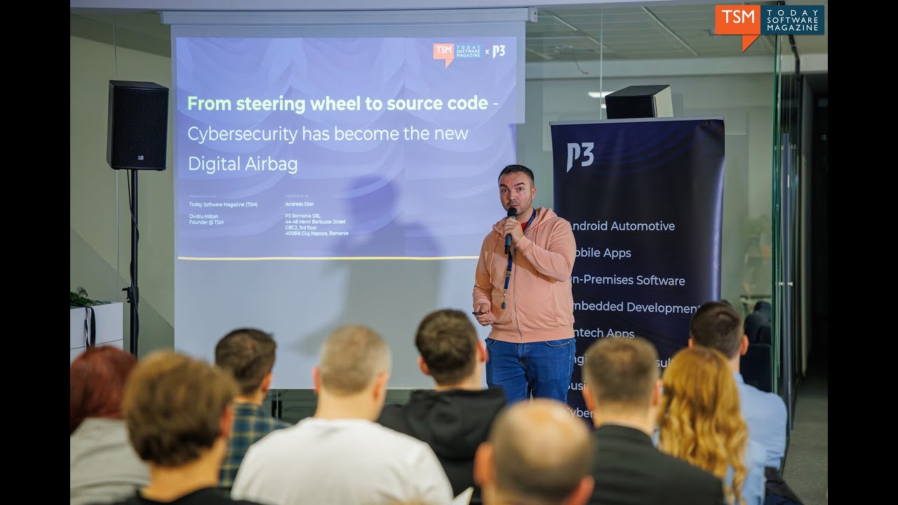 De la volan la Cod Sursă – Securitatea Cibernetică a devenit noul Airbag Digital - Andreas Sitar