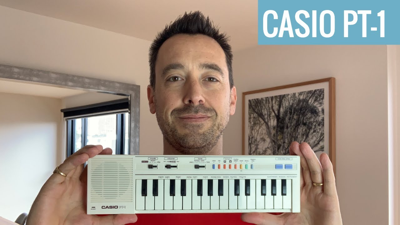Unboxing and reviewing the Casio PT-1. The piano that started it all!