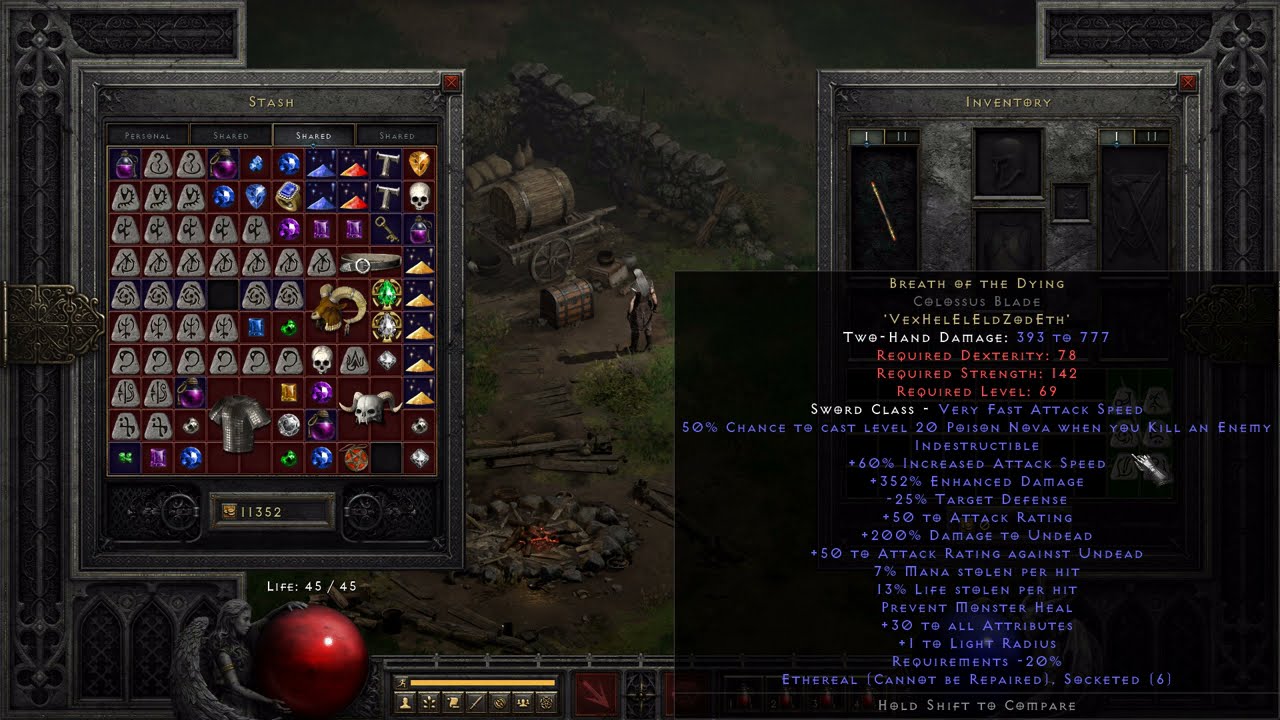 ebotd roll colossus blade