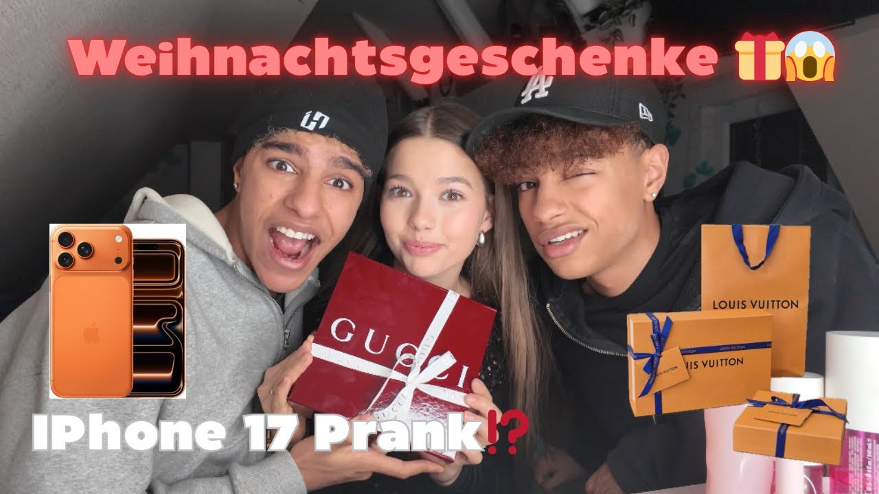 EMILIAS WEIHNACHTSGESCHENK 😱🎁 + IPhone 17 Prank 😭💀